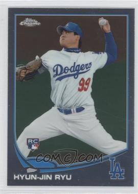 2013 Topps Chrome - [Base] #25.1 - Hyun-jin Ryu (Pitching)