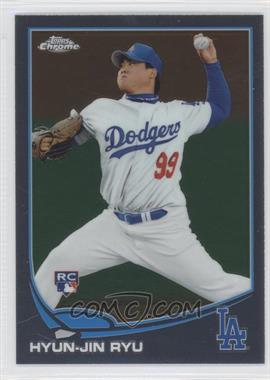 2013 Topps Chrome - [Base] #25.1 - Hyun-jin Ryu (Pitching)