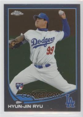 2013 Topps Chrome - [Base] #25.1 - Hyun-jin Ryu (Pitching)