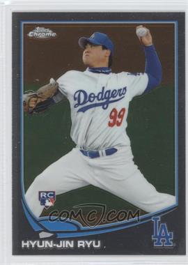 2013 Topps Chrome - [Base] #25.1 - Hyun-jin Ryu (Pitching)