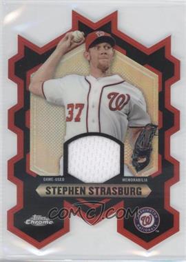 2013 Topps Chrome - Chrome Connections Die-Cuts - Relics #CCR-SS - Stephen Strasburg /25