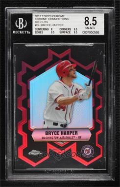 2013 Topps Chrome - Chrome Connections Die-Cuts #CC-BH - Bryce Harper [BGS 8.5 NM‑MT+]