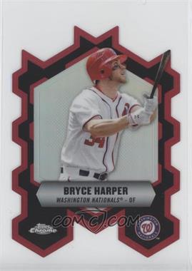 2013 Topps Chrome - Chrome Connections Die-Cuts #CC-BH - Bryce Harper