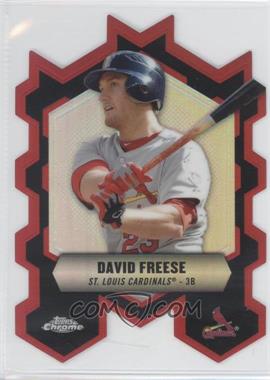 2013 Topps Chrome - Chrome Connections Die-Cuts #CC-DF - David Freese