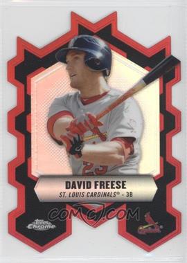 2013 Topps Chrome - Chrome Connections Die-Cuts #CC-DF - David Freese