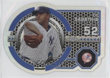 2013 Topps Chrome - Dynamic Die-Cuts #DY-CC - CC Sabathia