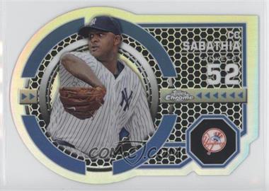 2013 Topps Chrome - Dynamic Die-Cuts #DY-CC - CC Sabathia