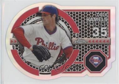 2013 Topps Chrome - Dynamic Die-Cuts #DY-CH - Cole Hamels