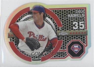 2013 Topps Chrome - Dynamic Die-Cuts #DY-CH - Cole Hamels