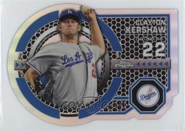 2013 Topps Chrome - Dynamic Die-Cuts #DY-CK - Clayton Kershaw