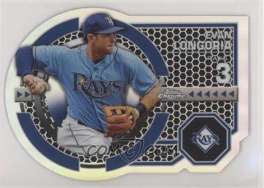 2013 Topps Chrome - Dynamic Die-Cuts #DY-EL - Evan Longoria