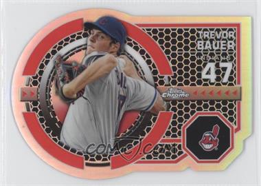 2013 Topps Chrome - Dynamic Die-Cuts #DY-TB - Trevor Bauer