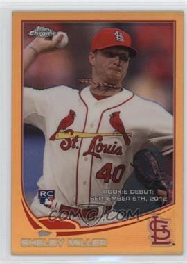 2013 Topps Chrome Update - [Base] - Gold Refractor #MB-44 - Shelby Miller /250