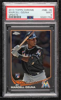 2013 Topps Chrome Update - [Base] #MB-35 - Marcell Ozuna [PSA 9 MINT]