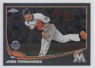 2013 Topps Chrome Update - [Base] #MB-37 - Jose Fernandez