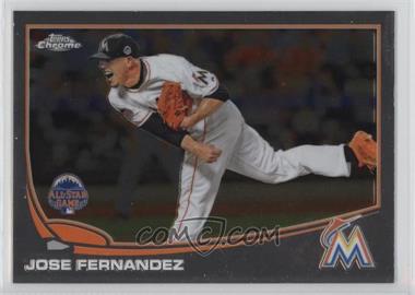 2013 Topps Chrome Update - [Base] #MB-37 - Jose Fernandez