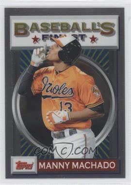 2013 Topps Finest - 1993 Topps Finest Design #93F-MM - Manny Machado