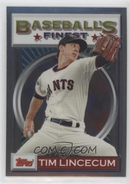 2013 Topps Finest - 1993 Topps Finest Design #93F-TL - Tim Lincecum