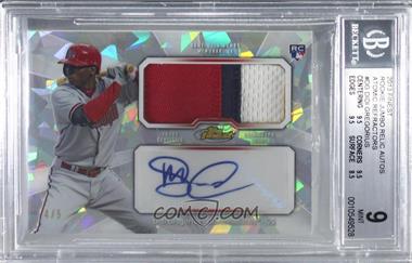 2013 Topps Finest - Autograph Jumbo Relic Rookie Refractor - Atomic #AJR-DG - Didi Gregorius /5 [BGS 9 MINT]