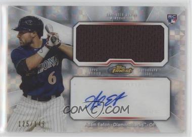 2013 Topps Finest - Autograph Jumbo Relic Rookie Refractor - X-Fractor #AJR-AE - Adam Eaton /149