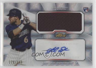 2013 Topps Finest - Autograph Jumbo Relic Rookie Refractor - X-Fractor #AJR-AE - Adam Eaton /149