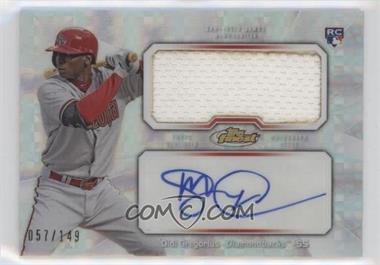 2013 Topps Finest - Autograph Jumbo Relic Rookie Refractor - X-Fractor #AJR-DG - Didi Gregorius /149