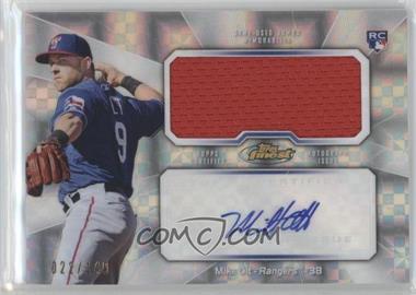 2013 Topps Finest - Autograph Jumbo Relic Rookie Refractor - X-Fractor #AJR-MO2 - Mike Olt /149