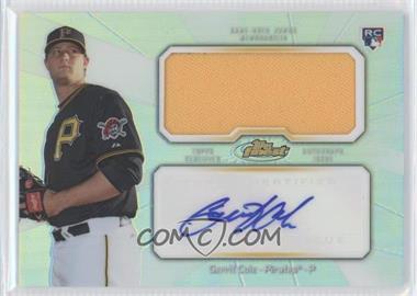 2013 Topps Finest - Autograph Jumbo Relic Rookie Refractor #AJR-GC - Gerrit Cole