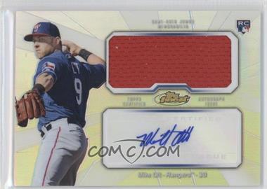 2013 Topps Finest - Autograph Jumbo Relic Rookie Refractor #AJR-MO2 - Mike Olt