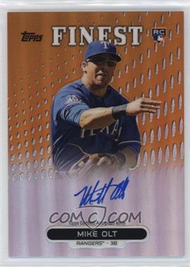 2013 Topps Finest - Autograph Rookie Refractor - Orange #RA-MO - Mike Olt /99