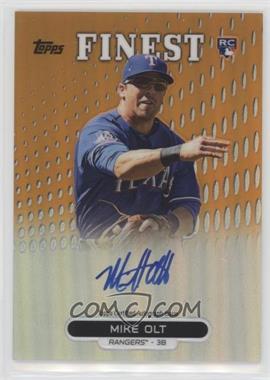 2013 Topps Finest - Autograph Rookie Refractor - Orange #RA-MO - Mike Olt /99 [EX to NM]