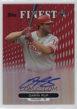2013 Topps Finest - Autograph Rookie Refractor - Red #RA-DR - Darin Ruf /25