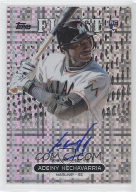 2013 Topps Finest - Autograph Rookie Refractor - X-Fractor #RA-AH - Adeiny Hechavarria /149