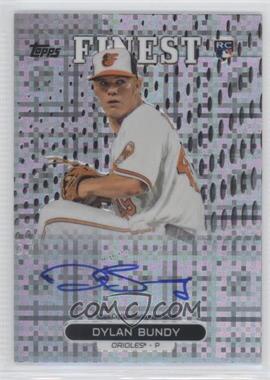 2013 Topps Finest - Autograph Rookie Refractor - X-Fractor #RA-DB - Dylan Bundy /149