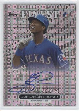 2013 Topps Finest - Autograph Rookie Refractor - X-Fractor #RA-JP - Jurickson Profar /149