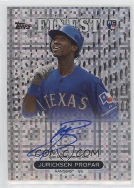 2013 Topps Finest - Autograph Rookie Refractor - X-Fractor #RA-JP - Jurickson Profar /149