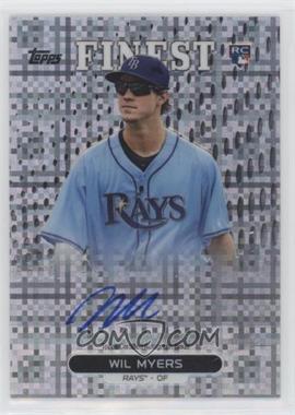 2013 Topps Finest - Autograph Rookie Refractor - X-Fractor #RA-WM - Wil Myers /149