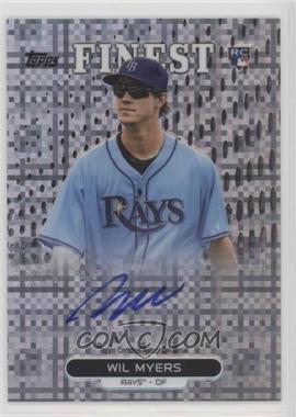 2013 Topps Finest - Autograph Rookie Refractor - X-Fractor #RA-WM - Wil Myers /149