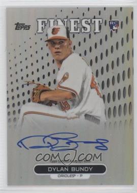 2013 Topps Finest - Autograph Rookie Refractor #RA-DB - Dylan Bundy
