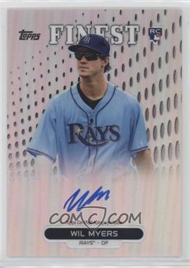 2013 Topps Finest - Autograph Rookie Refractor #RA-WM - Wil Myers