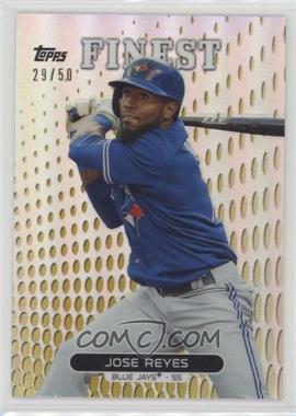 2013 Topps Finest - [Base] - Gold Refractor #68 - Jose Reyes /50