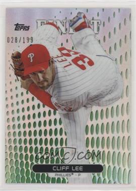 2013 Topps Finest - [Base] - Green Refractor #28 - Cliff Lee /199