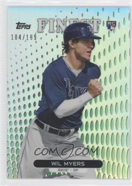 2013 Topps Finest - [Base] - Green Refractor #33 - Wil Myers /199