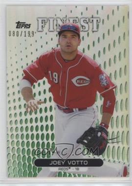 2013 Topps Finest - [Base] - Green Refractor #43 - Joey Votto /199