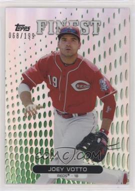 2013 Topps Finest - [Base] - Green Refractor #43 - Joey Votto /199