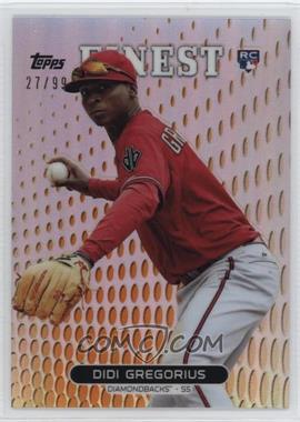 2013 Topps Finest - [Base] - Orange Refractor #45 - Didi Gregorius /99