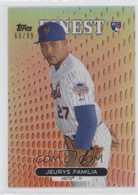 2013 Topps Finest - [Base] - Orange Refractor #97 - Jeurys Familia /99