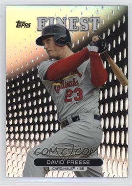 2013 Topps Finest - [Base] - Refractor #17 - David Freese