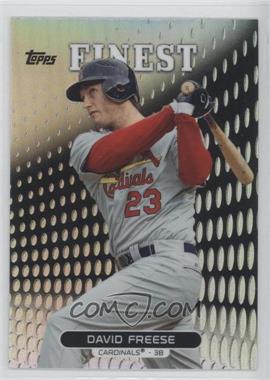 2013 Topps Finest - [Base] - Refractor #17 - David Freese