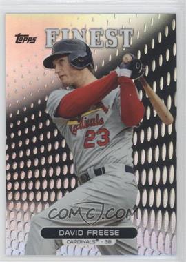 2013 Topps Finest - [Base] - Refractor #17 - David Freese